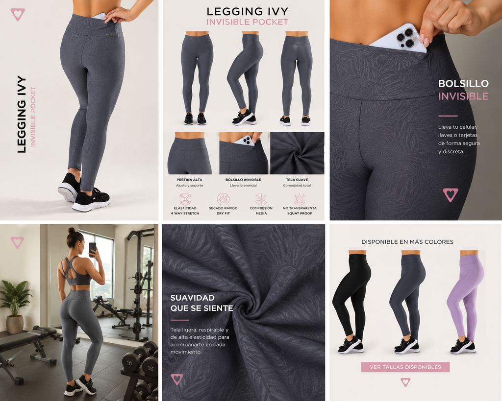 Legging Ivy Invisible Pocket